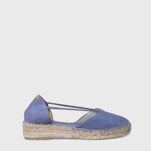 TONI PONS Erla A Suede Espadrilles in Blue Suede Size 38 US 7.5 - 38 New